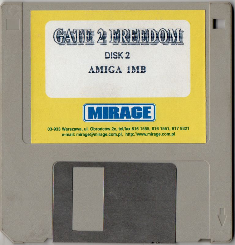 Media for Gate 2 Freedom (Amiga): Disk 2