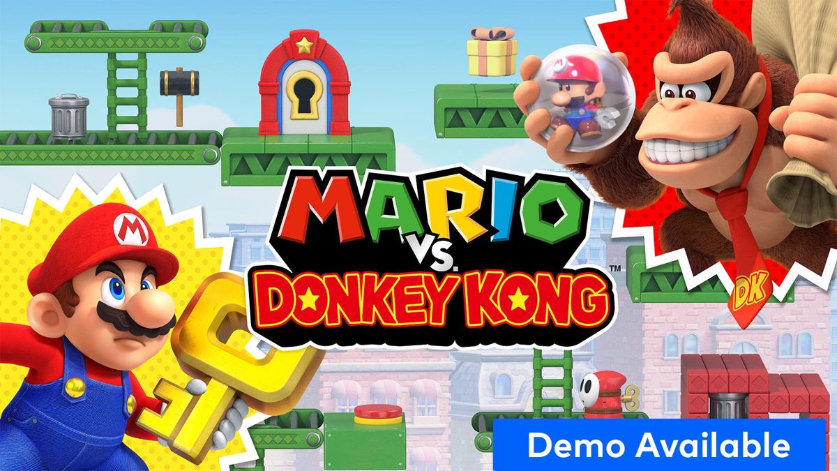 Front Cover for Mario vs. Donkey Kong (Nintendo Switch) (download release)