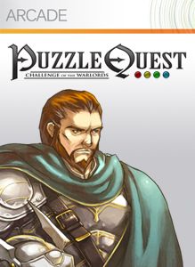 Front Cover for Puzzle Quest: Challenge of the Warlords (Xbox 360)