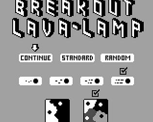 Front Cover for Breakout Lava Lamp: Game Boy (Browser and Game Boy) (itch.io release)