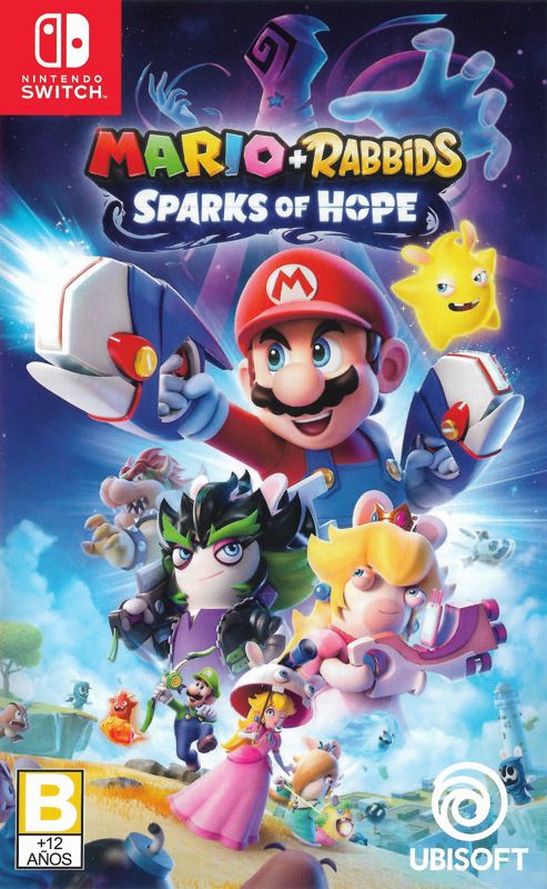 Front Cover for Mario + Rabbids: Sparks of Hope (Nintendo Switch)