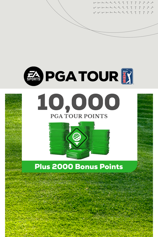 Front Cover for PGA Tour: 10,000 PGA Tour Points - Plus 2000 Bonus Points (Xbox One and Xbox Series) (download release)