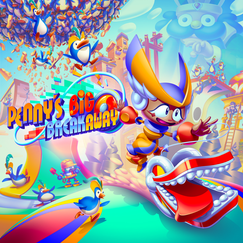 Front Cover for Penny's Big Breakaway (PlayStation 5) (download release)