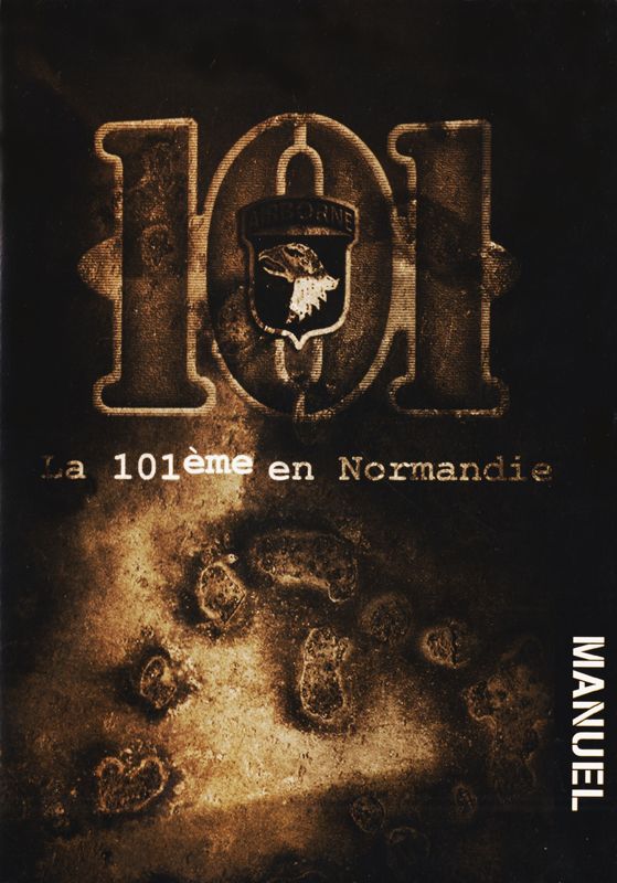 Manual for 101: The Airborne Invasion of Normandy (Windows): Front (64-page)