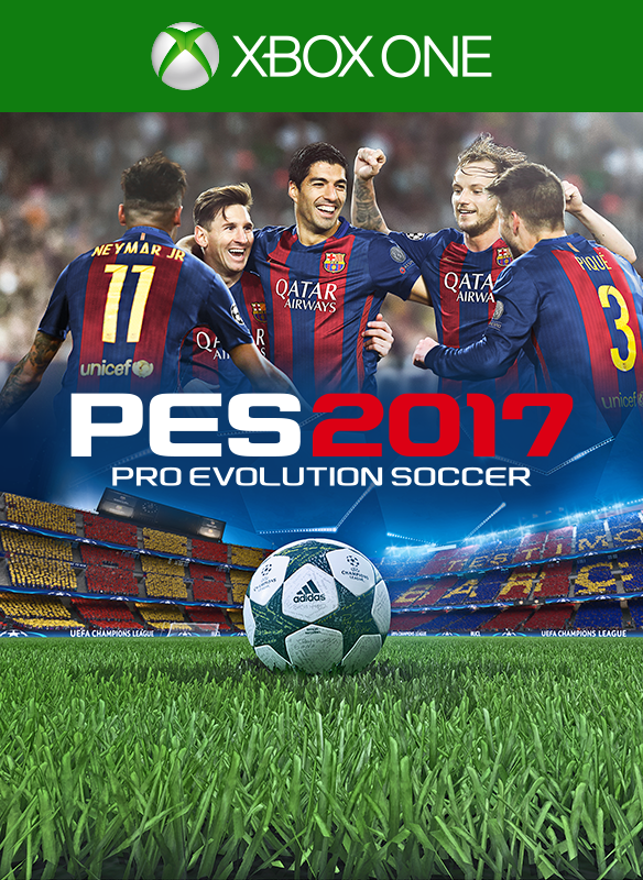 Front Cover for PES 2017: Pro Evolution Soccer (Xbox One) (Download release): Old marketplace design