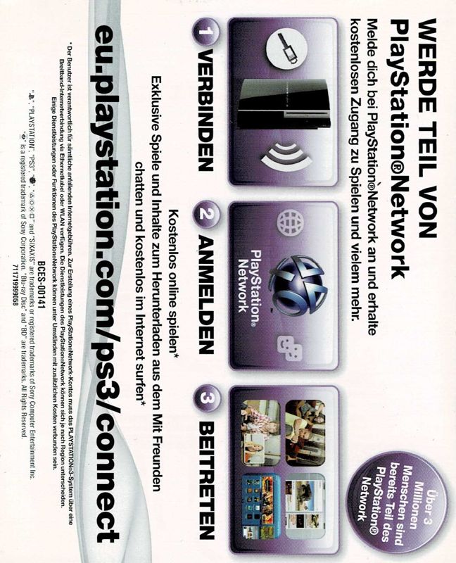 Manual for LittleBigPlanet (PlayStation 3): Back