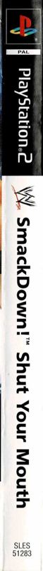 Spine/Sides for WWE Smackdown! Shut Your Mouth (PlayStation 2)