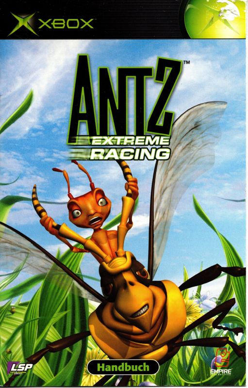 Manual for Antz Extreme Racing (Xbox): Front