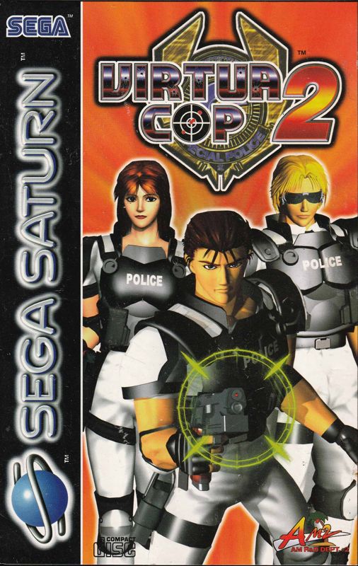 Manual for Virtua Cop 2 (SEGA Saturn): Front