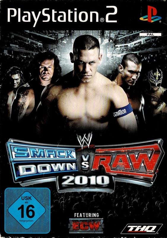Front Cover for WWE Smackdown vs. Raw 2010 (PlayStation 2)