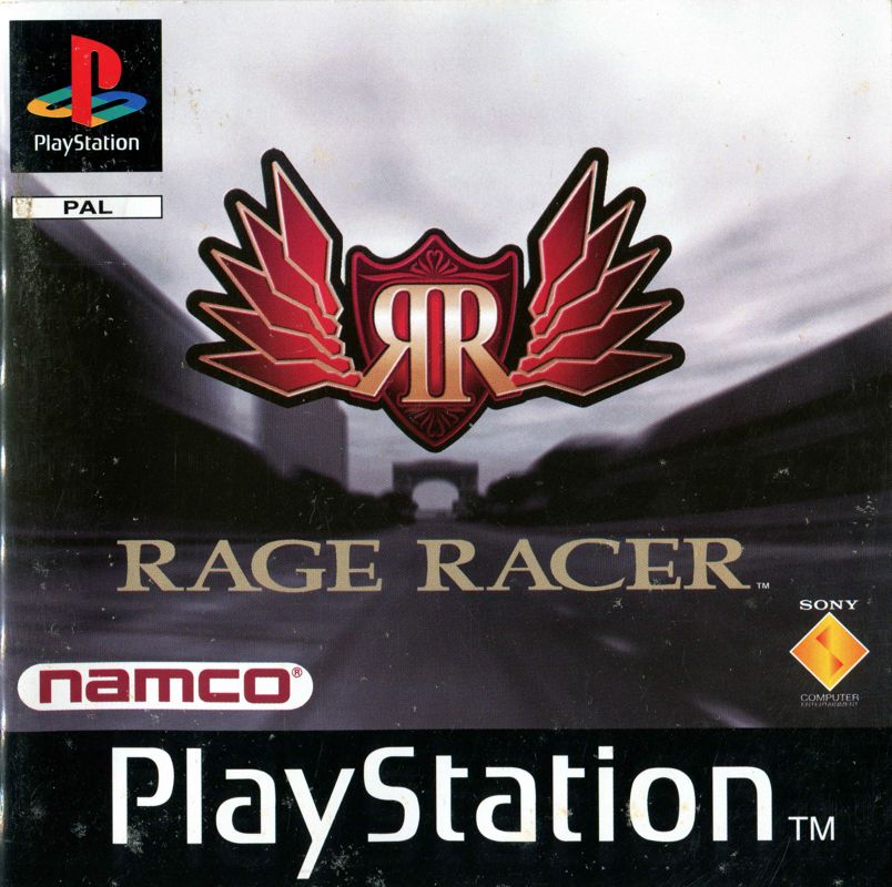 Rage Racer cover or packaging material - MobyGames