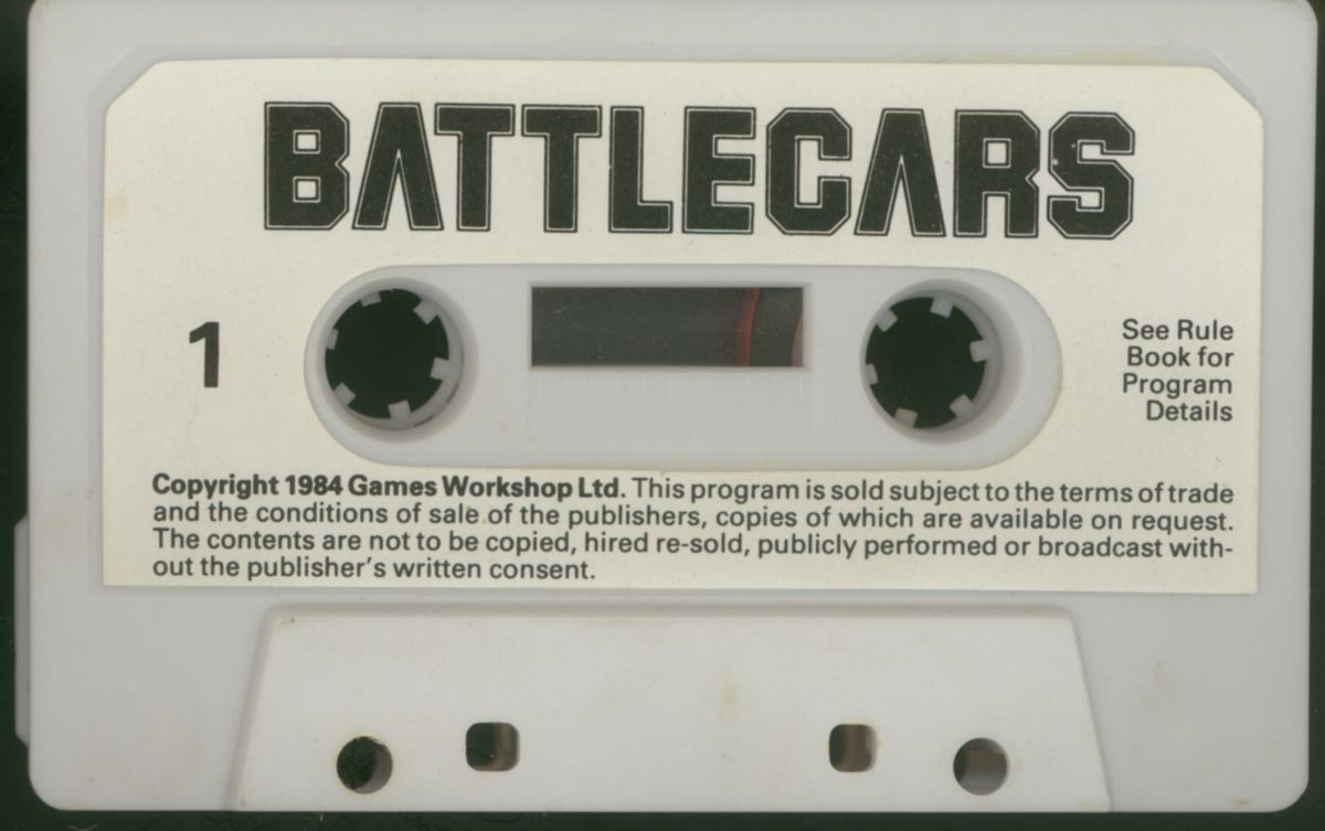 Front Cover for Battlecars (ZX Spectrum)