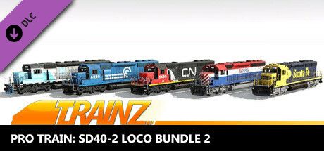 Front Cover for Trainz 2022: Pro Train: SD40-2 Loco Bundle 2 (Macintosh and Windows) (Steam release)
