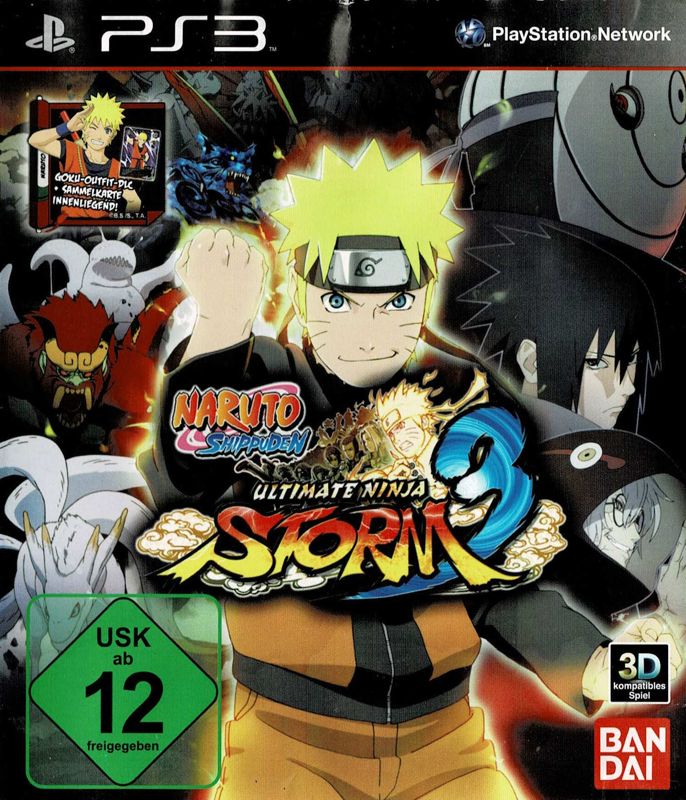 Front Cover for Naruto Shippuden: Ultimate Ninja Storm 3 (PlayStation 3)