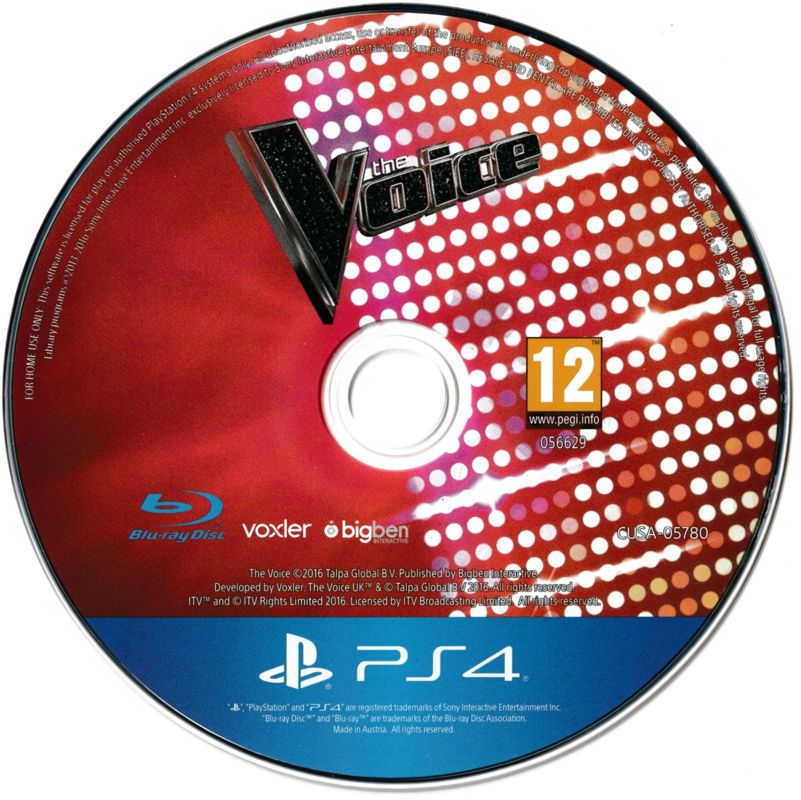 Media for The Voice (PlayStation 4)