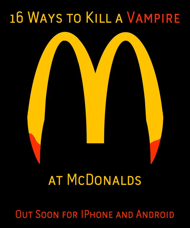 Front Cover for 16 Ways to Kill a Vampire at McDonalds (Browser)