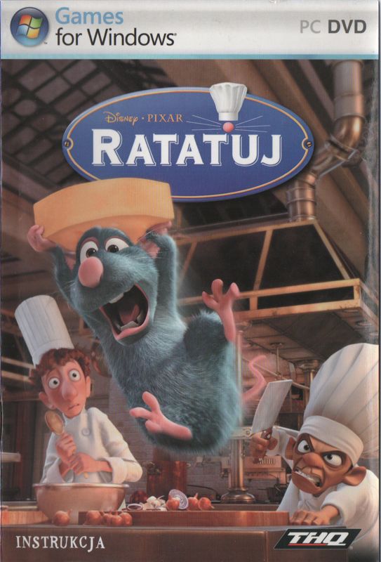Manual for Disney•Pixar Ratatouille (Windows): Front