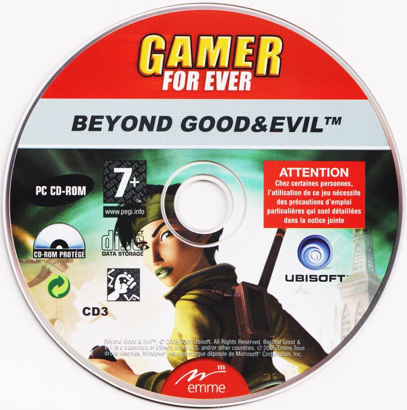 Media for Beyond Good & Evil (Windows) (Gamer For Ever (Emme) release): Disc 3