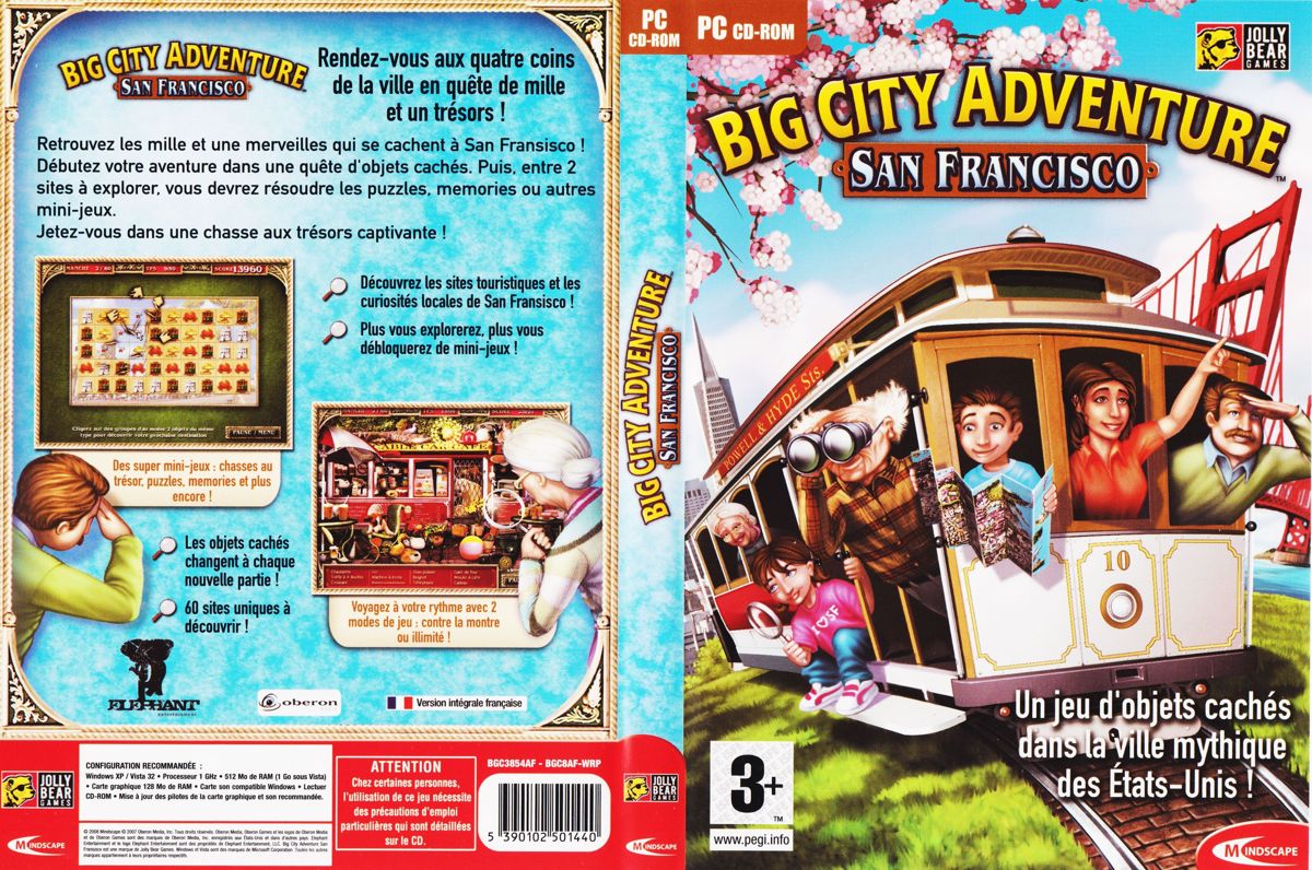 Full Cover for Big City Adventure: San Francisco (Windows)