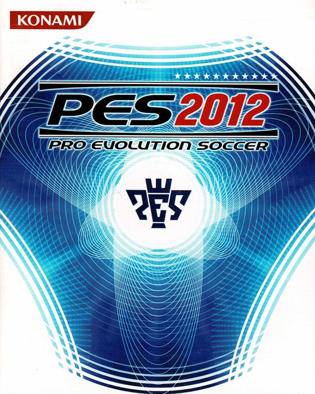 Manual for PES 2012: Pro Evolution Soccer (PlayStation 3) (Platinum release): Front