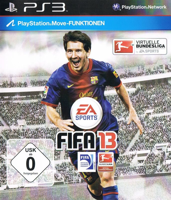 Front Cover for FIFA Soccer 13 (PlayStation 3)