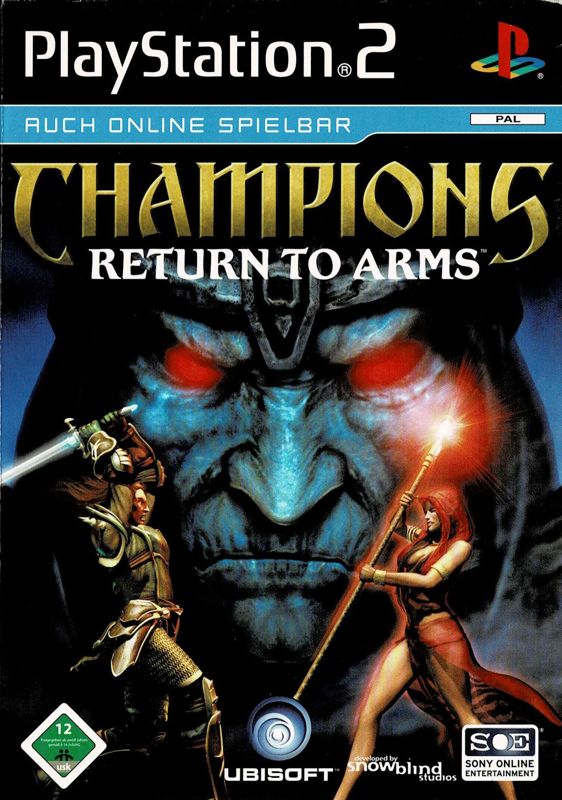 Front Cover for Champions: Return to Arms (PlayStation 2)