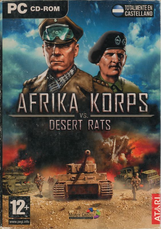 Front Cover for Desert Rats vs. Afrika Korps (Windows)