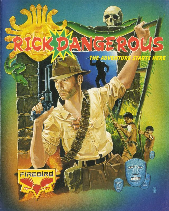 Front Cover for Rick Dangerous (ZX Spectrum)