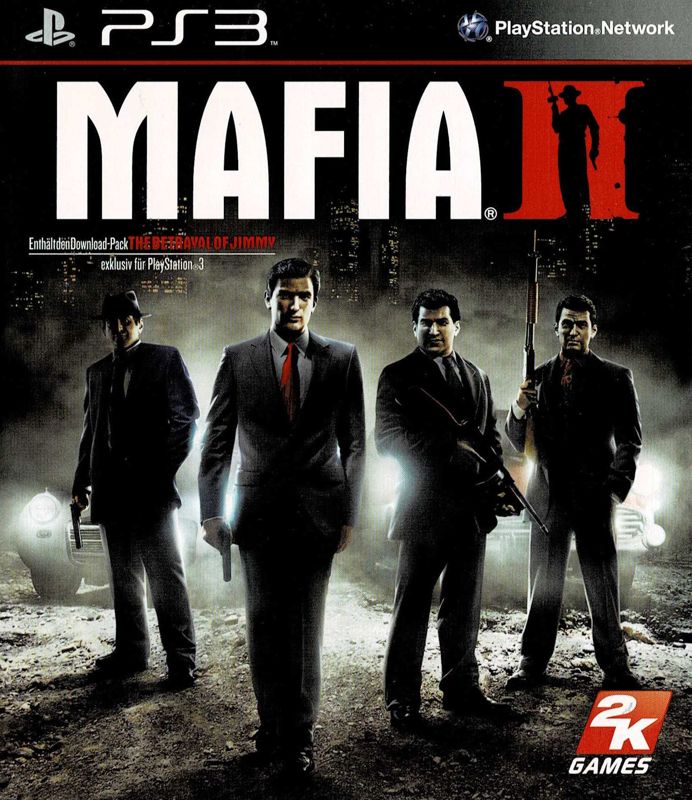 Other for Mafia II (PlayStation 3): Reversible Covers - Front