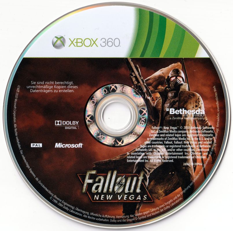 Media for Fallout: New Vegas (Xbox 360)