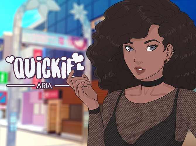 Front Cover for Quickie: Aria (Browser) (Oppai Games release)