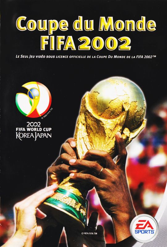 Manual for 2002 FIFA World Cup (Windows): Front (24-page)