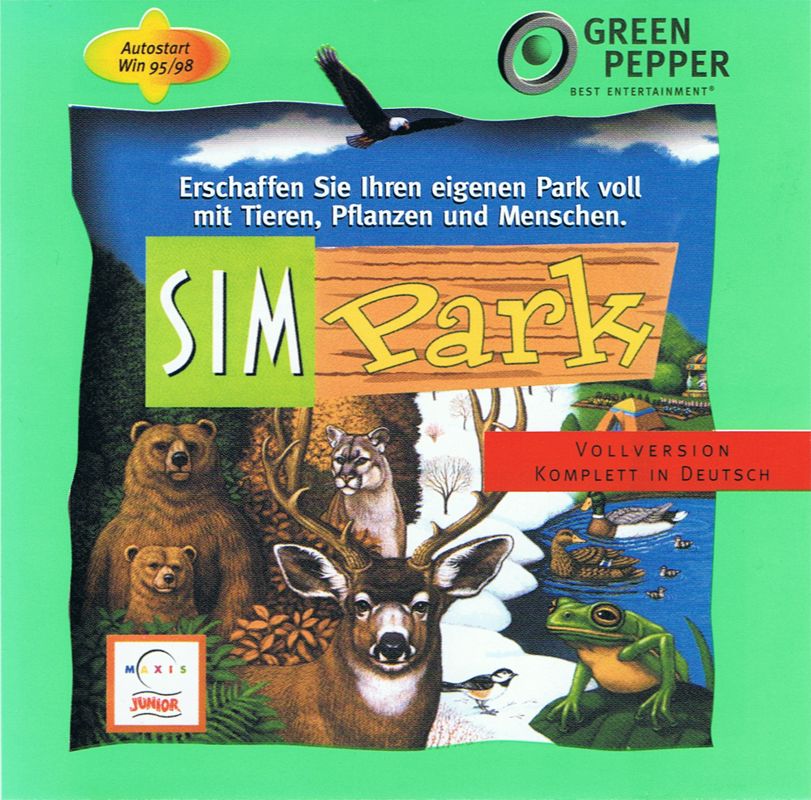 Front Cover for SimPark (Windows 3.x) (Green Pepper release)