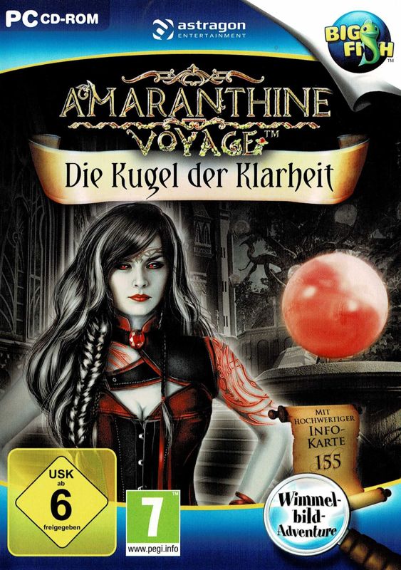 Front Cover for Amaranthine Voyage: The Orb of Purity (Windows)