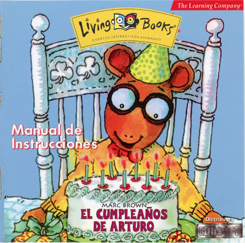 Manual for Arthur's Birthday (Macintosh and Windows 3.x): Front