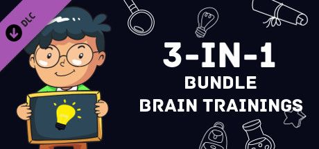 Front Cover for 3-in-1 Bundle Brain Trainings: Mental Math (Linux and Macintosh and Windows) (Steam release)