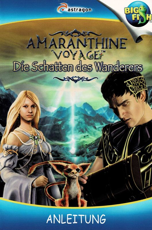 Manual for Amaranthine Voyage: The Shadow of Torment (Windows): Front