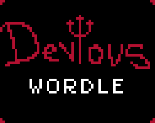Front Cover for Devious Wordle (Windows) (itch.io release)