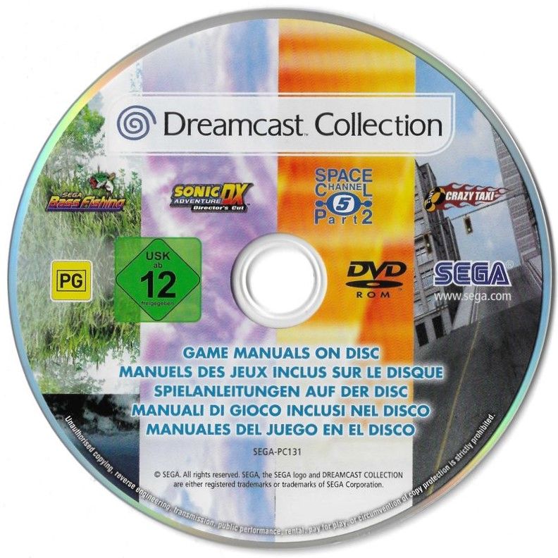 Dreamcast Collection cover or packaging material - MobyGames