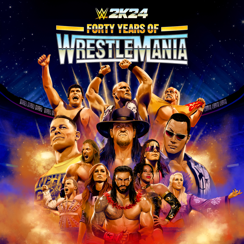 WWE 2K24: 40 Years Of WrestleMania Edition (2024) - MobyGames