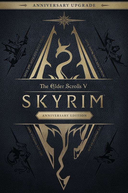 Front Cover for The Elder Scrolls V: Skyrim - Anniversary Upgrade (Windows Apps and Xbox One and Xbox Series) (download release)