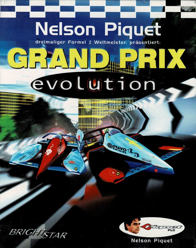 Front Cover for Nelson Piquet's Grand Prix: Evolution (Windows)