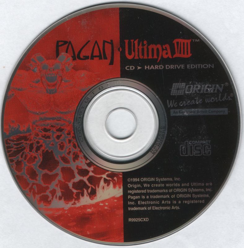 Media for Pagan: Ultima VIII (DOS)