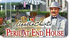 Front Cover for Agatha Christie: Peril at End House (Windows) (I-Play / MSN Games / Pogo release)