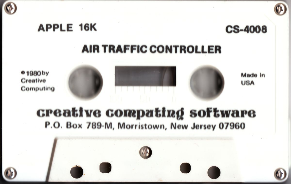 Media for Air Traffic Controller (Apple II)