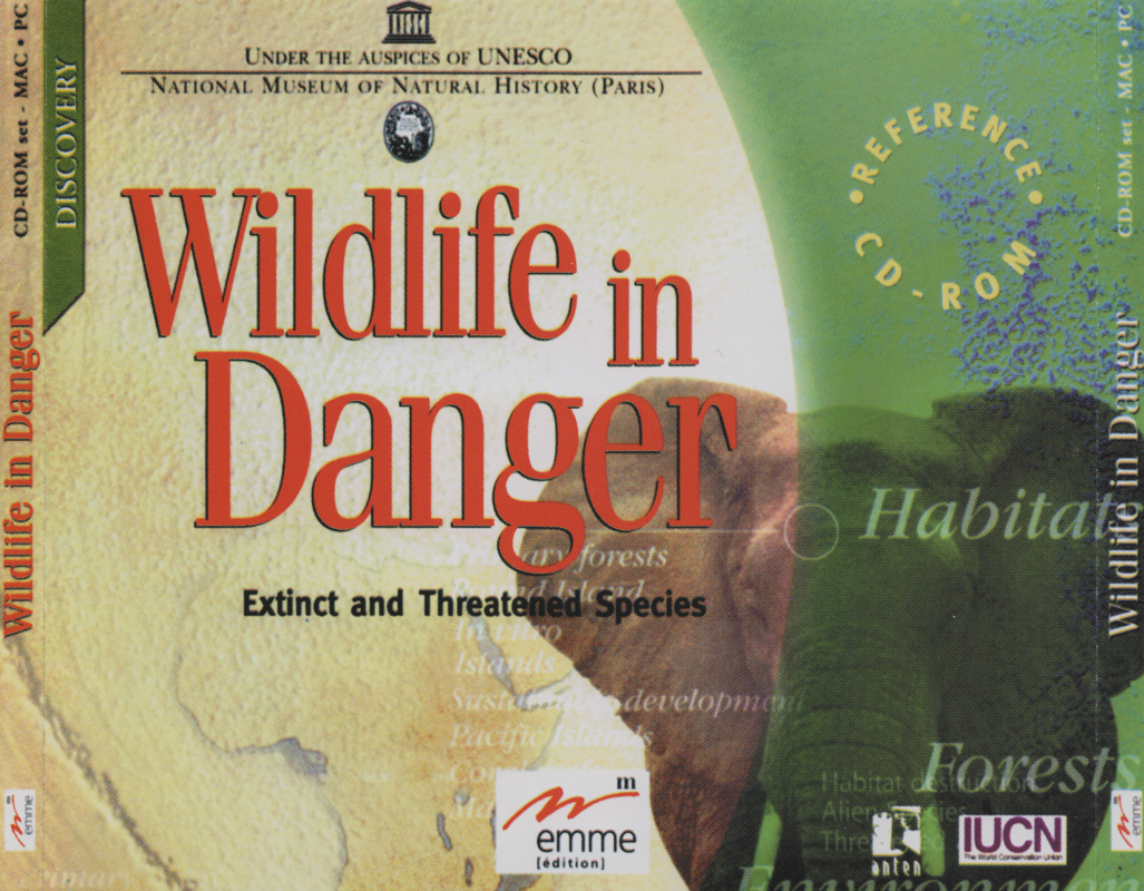 Other for Wildlife in Danger (Macintosh and Windows): Jewel Case - Back