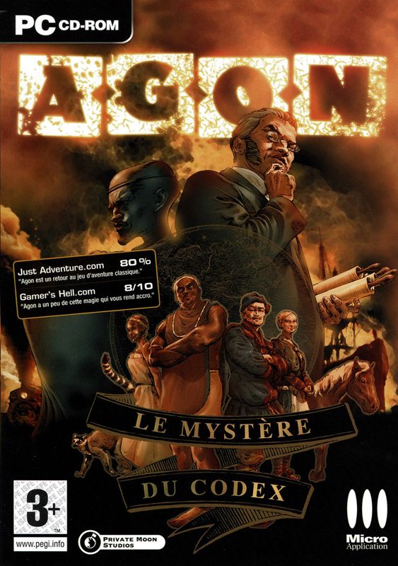 Front Cover for AGON: The Mysterious Codex (Windows)