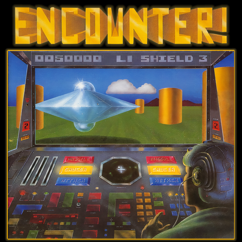 Front Cover for Encounter! (Antstream) (Atari 8-bit / Commodore 64 versions)