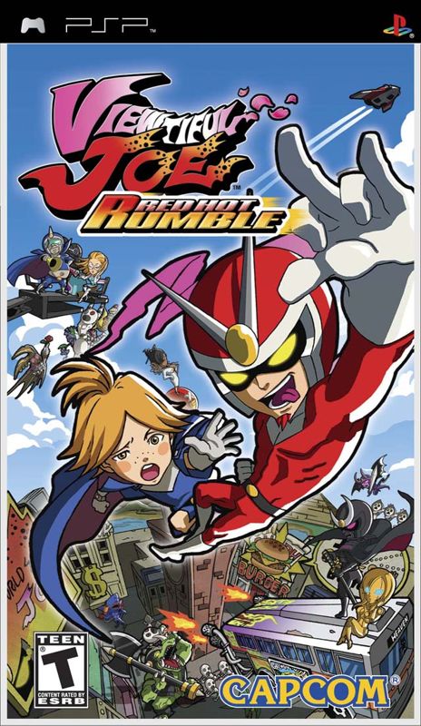 Front Cover for Viewtiful Joe: Red Hot Rumble (PSP)