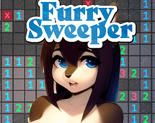 Front Cover for Furry Sweeper (Windows) (itch.io release)